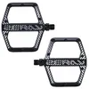 Image de ZERAY ZP-D269 Pédales à plateforme large avec points antidérapants pour VTT, BMX, gravel, urbain... en aluminium léger
