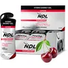 Image de NDL Pro-Health Hydro Energy Gel - Gel énergétique sportif avec glucides et sels minéraux, faible teneur en sucre, apport énergétique immédiat, avec caféine, arôme cerise, by Rafa Nadal