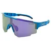 Image de BRAVE ACTIVE Neon Wave   Lunettes de Sport Polarisées UV400 pour Running, Cyclisme, Neige et Eau   25 g Ultralégères avec Verre Interchangeable   Monture TR90, Slip Nose et Branches Antidérapantes