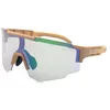 Image de BRAVE ACTIVE Heat Sand   Lunettes de Sport Polarisées UV400 pour Running, Cyclisme, VTT et Eau   25 g Ultralégères avec Verre Interchangeable   Monture TR90, Slip Nose et Branches Antidérapantes