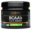 Image de Crown Sport Nutrition BCAA 2:1:1 Instant Acides aminés à dissolution instantanée pour sportifs Saveur pomme verte 210 g