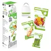 Image de PACK MALAGA STARTER KIT FOSA pour la mise sous vide, la cuisson et la congélation sous vide. 1 pompe sous vide "TURTLE", 1 V-adaptateur et 14 sachets sous vide de tailles L,M,S (3.8L/2L/0.9L/SANS BPA)