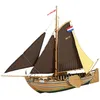 Image de Artesanía Latina - Maquette de Bateau en Bois - Bateau de Pêche Hollandais, Botter - Modèle 22125, Échelle 1:35 - Modèles à Assembler - Niveau Moyen