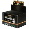 Image de Crown Sport Nutrition HyperDrink 45 - Boisson avec 45 grammes de glucides dans 500 ml et un plus de sodium - Avec maltodextrine et fructose en ratio 1:0,8 et sel marin (boîte de 10 sachets de 47 g)