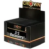 Image de Crown Sport Nutrition 3:1 Recovery+ Développeur musculaire avec isolat de protéines de lactosérum, absorption rapide et haute teneur en acides aminés, fruits rouges, boîte de 10 x 50 g