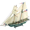 Image de Artesanía Latina - Maquette de Bateau en Bois - Goélette Américaine Harvey - Modèle 22416, Echelle 1:60 - Maquettes à Assembler - Niveau Initié
