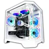 Image de NitroPC - PC Gaming Avancé Gold (Intel Core i5 12400F 4,40 GHz, RTX 3050 8 Go, RAM 16 Go, M.2 1 to, Windows 11 Pro, WiFi5) Ordinateur de Bureau, PC Gamer (Blanc)