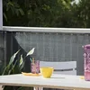 Image de Suinga - Maille d'ombrage 1 x 10 mètres, gris anthracite, dissimulation à 95% pour jardins, terrasses et délimitation de parcelles