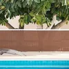 Image de Suinga - Maille d'ombrage 1 x 10 mètres, marron, dissimulation à 90% pour jardins, terrasses et délimitation de parcelle