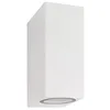 Image de LEDKIA LIGHTING Applique Murale Extérieure Aluminium Miseno Blanche Éclairage Double Face 150x92x68 mm GU10 Aluminium pour Décoration Salon, Chambre, Cuisine