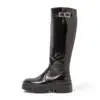 Image de Art pour femme. 119591101003_001 Bottes en cuir 1959 noir (41), Plat, Fermeture éclair, Casuel