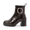 Image de Art pour femme. 119791112003_012 Bottines en cuir marron 1979 (41), 8 à 10 cm, Fermeture éclair, Casuel
