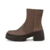 Image de Art pour femme. 113741212003_012 Bottines en cuir 1374 marron (36), 3 à 5 cm, Fermeture éclair, Casuel