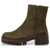 Image de Art pour femme. 113741222003_0G3 Bottines en cuir 1374 vertes (36), 3 à 5 cm, Fermeture éclair, Casuel