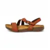 Image de Art pour femme. 110453MH0003_006 Sandales en cuir 1045 I Breathe orange (36), Plat, Boucle, Casuel