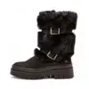 Image de Art pour femme. 119681101003_001 Bottes en cuir 1968 Amberes noir (38), Plat, Fermeture éclair, Casuel