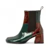 Image de Art pour femme. 1170711F5003_0MU Bottines en cuir 1707 Verona vert (37), 5 à 8 cm, Aucun, Casuel