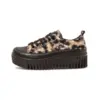 Image de Art pour femme. 11518S1FB003_ESP Baskets 1518S Brighton beige (41), 3 à 5 cm, Lacets, Casuel, Imprimé animal