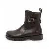 Image de Art pour femme. 118371101003_001 1837 Oxford Leather Ankle Boots noir (40), Cuir, Plat, 1 à 3 cm, Fermeture éclair, Casuel