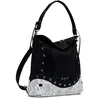 Image de Desigual sac à dos de loisirs Jersey 2.0 Snake Patch Mini Backpack Black noir