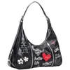 Image de Desigual sac à épaule Wow Heaven Maxi Shoulder Bag Black noir