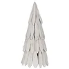 Image de BigBuy Christmas Sapin de Noël Blanc en Bois de Paulownia 28 x 28 x 62 cm