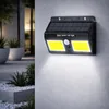 Image de Applique murale solaire LED IP65 Capteur de batterie : 3,7 V 1 200 Ma [LUM-YC-SW8019-COB] | |Greenice