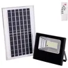 Image de Projecteur solaire LED 65 W 4000 K Panneau : 6 V-8 W Batterie : 3,2 V-5 000 mAh Télécommande [HO-SOLARFL-65W-01-W] |