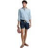Image de SILBON Maillot de bain miniraquettes colorées pour homme, bleu marine, XL