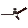 Image de Cofan Ventilateur de plafond avec lumière Led | Nombre de pales : 3 | Couleur : Bois | Moteur DC (faible consommation) et puissance de 55 W