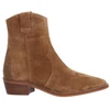 Image de Alpe pour femme. 254811 Cecile Baby Bottines en cuir de soie marron (36), 3 à 5 cm, Casuel
