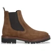 Image de Alpe pour femme. 260911 Bottines en cuir marron Militare (36), Plat, Aucun, Casuel