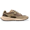 Image de HOFF pour homme. 22635407 Baskets en cuir City Mkii marron marron verdâtre (46), Plat, Lacets, Casuel