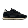 Image de HOFF pour homme. 22602431 City Leather Sneakers black (47), Noir, Plat, Cuir, Lacets, Casuel