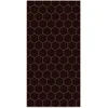 Image de Panorama Tapis Vinyle Cuisine Salle de Bain - Différentes Tailles - (Mosaïque Hexagones Verte 40x80 cm)
