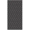 Image de Panorama Tapis Vinyle Cuisine Salle de Bain - Différentes Tailles - (Mosaïque de Briques Oranges 40x80 cm)