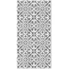 Image de Panorama Tapis Vinyle - Modèle Carreaux Ciments Géométrique Gris 80x200 cm - Différentes Tailles - Deco Maison, Cuisine, Chambre et Exterieur