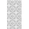 Image de Panorama Tapis Vinyle - Modèle Carreaux Ciments Grenade Gris 80x150 cm - Différentes Tailles - Deco Maison, Cuisine, Chambre et Exterieur