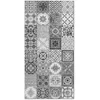 Image de Panorama Tapis Vinyle - Modèle Carreaux Ciments Nijar Gris 40x80 cm - Différentes Tailles - Deco Maison, Cuisine, Chambre et Exterieur