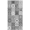 Image de Panorama Tapis Vinyle - Modèle Carreaux Ciments Nijar Gris 60x250 cm - Différentes Tailles - Deco Maison, Cuisine, Chambre et Exterieur