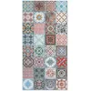 Image de Panorama Tapis Vinyle - Modèle Carreaux Ciments Nijar Multicolore 160x230 cm - Différentes Tailles - Deco Maison, Cuisine, Chambre et Exterieur