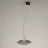 Image de LEDS-C4 Plat suspension LED décentrée gris fumée