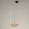 Image de LEDS-C4 Plat suspension LED décentrée ambrée