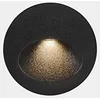 Image de LEDS C4 Bat Ronde Ovale Extérieure Applique Encastrée LED Ronde Urbaine Gris IP65 2.2W 2700K