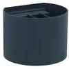 Image de Forlight Axis Round Aplique Exterior en Forma Oval Con LED en Blanco cálido 3000K en Color Gris Urbano