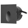 Image de Forlight Encastrés De Mur Ip65 Icon Square Led 2.2W 3000K Noir 61Lm
