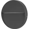 Image de Forlight Encastrés De Mur Ip65 Nod Round Led 2.6W 3000K Noir 128Lm