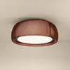 Image de LEDS-C4 Plafonnier LED Gong, brun, 4.000 K, Ø 61,2 cm