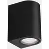 Image de Applique d'extérieur LEDS-C4 Eko Single, noir, largeur 7 cm, aluminium