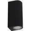 Image de LEDS-C4 Applique d'extérieur Eko Double, noir, largeur 7 cm, aluminium